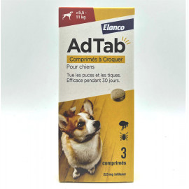 ADTAB 225MG CHIEN CPR 3