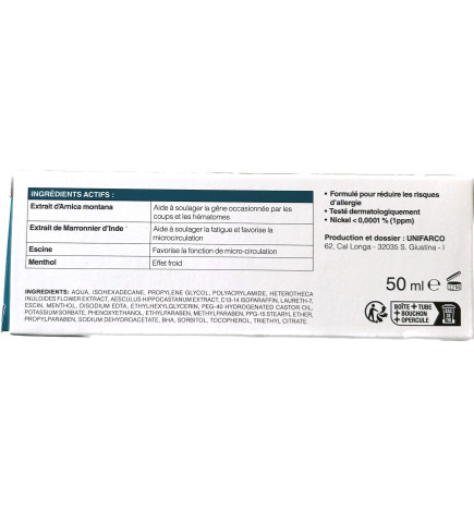 LA PHARMACIE DU LAYON Gel Arnica Effet froid 50 mL