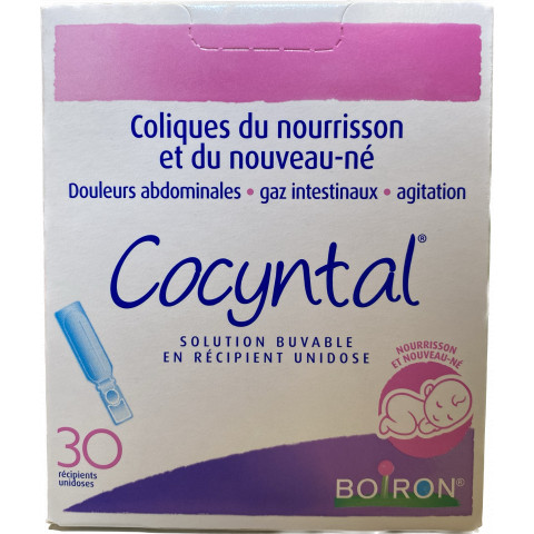 COCYNTAL BOIRON SOLUTION BUVABLE 30 UNIDOSES