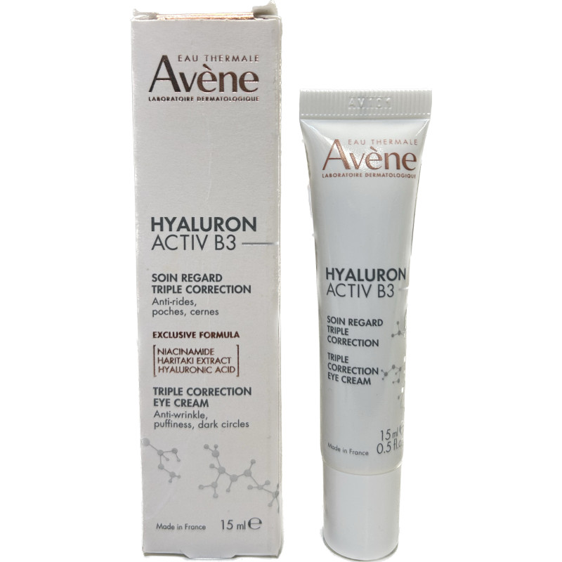 SOIN REGARD TRIPLE CORRECTION - HYALURON ACTIV B3 - AVENE - 15mL
