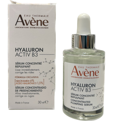 SERUM CONCENTRE REPULPANT - HYALURON ACTIV B3 - AVENE - 30mL