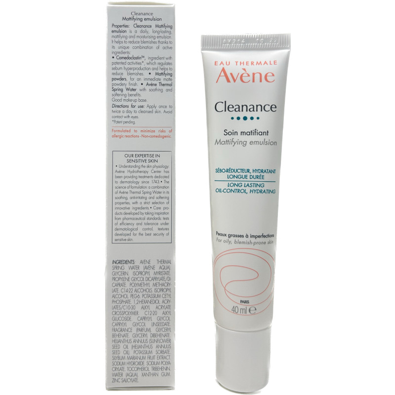SOIN MATIFIANT - CLEANANCE - AVENE - 40mL SOIN MATIFIANT - CLEANANCE - AVENE - 40mL