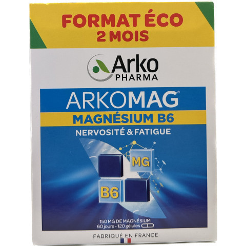 ARKOPHARMA MAGNE B6 LOT DE 2