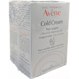 PAIN SURGRAS - COLD CREAM - AVENE - 2x100g