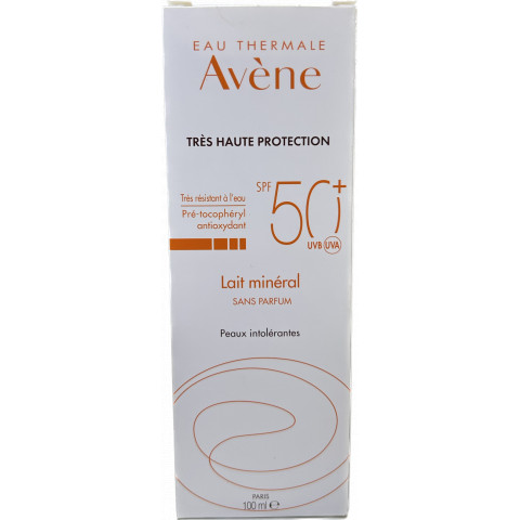 AVENE SOLAIRE LAIT MINER  50+ 100ML