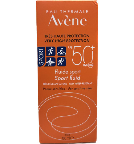 AVENE SOLAIRE SPF50 Flde sport Fl/100ml