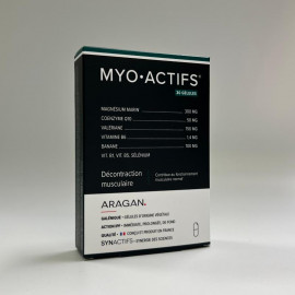 MYO-ACTIFS Synactifs Aragan 30 gélules