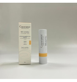 COUVRANCE Stick correct jaun hyp bleu brun 4g