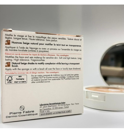 POUDRE MOSAIQUE TRANSLUCIDE - COUVRANCE - AVENE - 10g