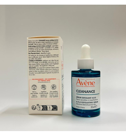 AVENE CLEANANCE SERUM EXFOLIANT 30 mL