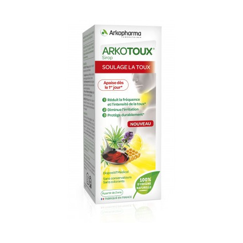 ARKOTOUX SIROP TOUX SECHE - la pharmacie verte