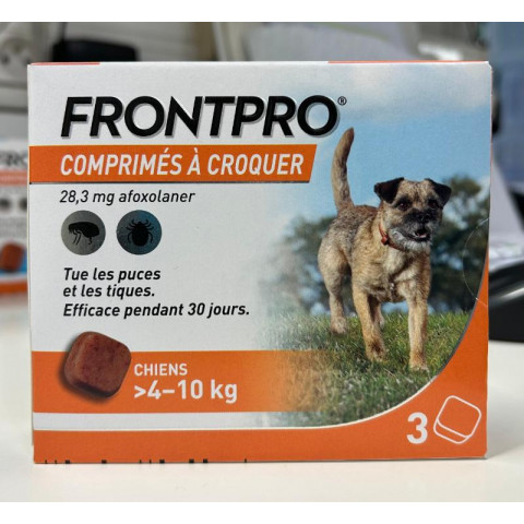 FRONTPRO CHIENS 4-10KG BOITE 3 CP