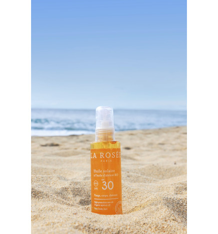 HUILE SOLAIRE SPF30 LA ROSEE