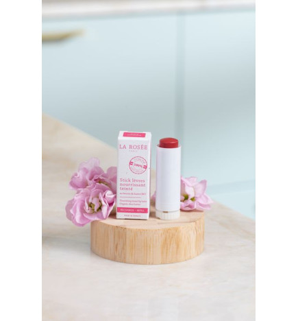 RECHARGE STICK LEVRES NOURRISSANT TEINTE LA ROSEE