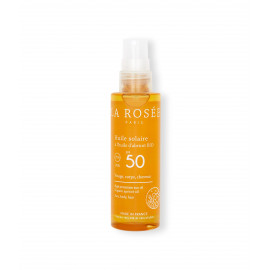 HUILE SOLAIRE SPF50 LA ROSEE