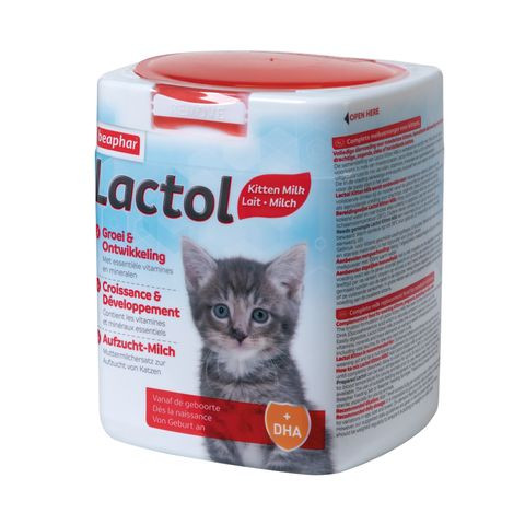 BEAPHAR - LACTOL LAIT MATERNISE POUR CHATON 500G