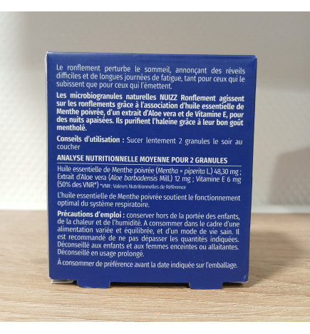 NUIZZ RONFLEMENT MICROBIOGRANUL 30