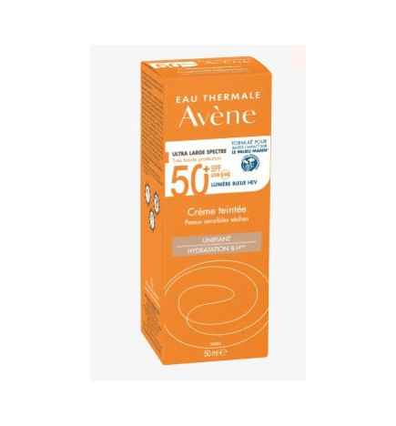 AVENE SOLAIRE SPF50 CREME TEINTE 50ML