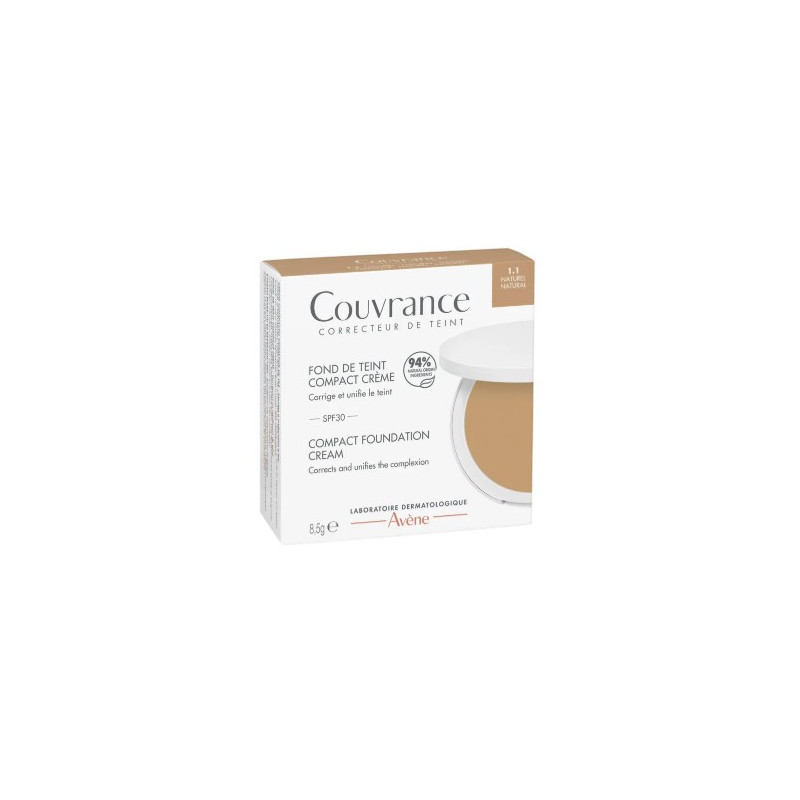 CREME DE TEINT COMPACTE NATUREL - COUVRANCE - AVENE CREME DE TEINT COMPACTE NATUREL - COUVRANCE - AVENE