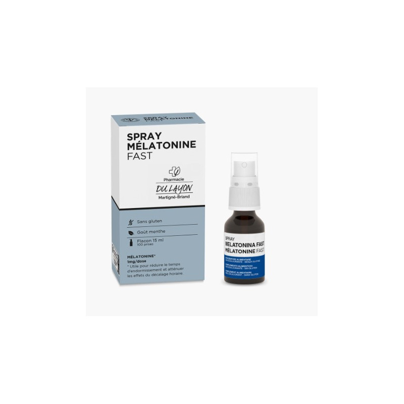 LA PHARMACIE DU LAYON Spray Mélatonine fast 10 mL