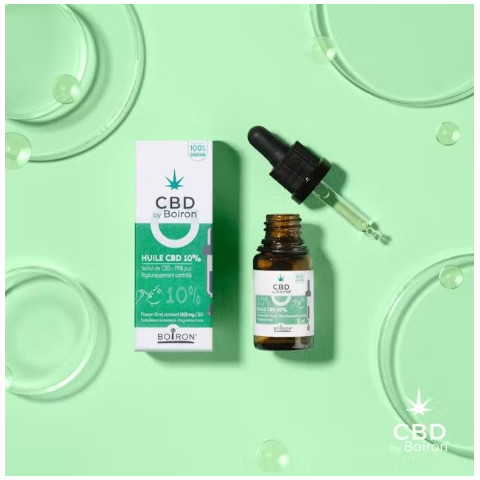CBD BY BOIRON HUILE 10% 15ML