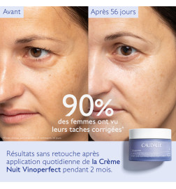 CAUDALIE VINOPERFECT CREME NUIT GLYCOLIQUE 50ML