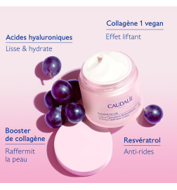 CAUDALIE RESVERATROL-LIFT CR CACHEMIRE 50ML