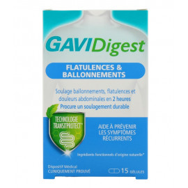 GAVIDIGEST BALLONNEMENTS 15 GELULES