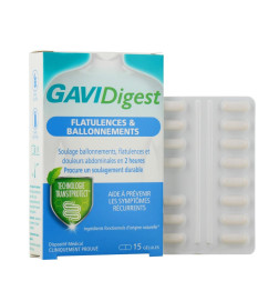 GAVIDIGEST BALLONNEMENTS 15 GELULES