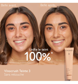 CAUDALIE VINOCRUSH CREME TEINTEE 3 30ML