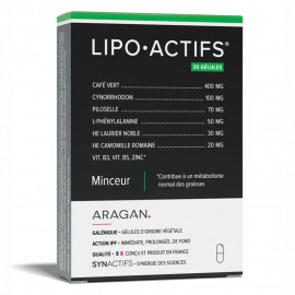 LIPO.ACTIFS  SYNactifs ARAGAN