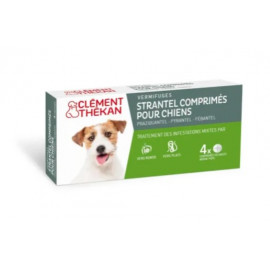 STRANTEL CHIENS - 4 COMPRIMES