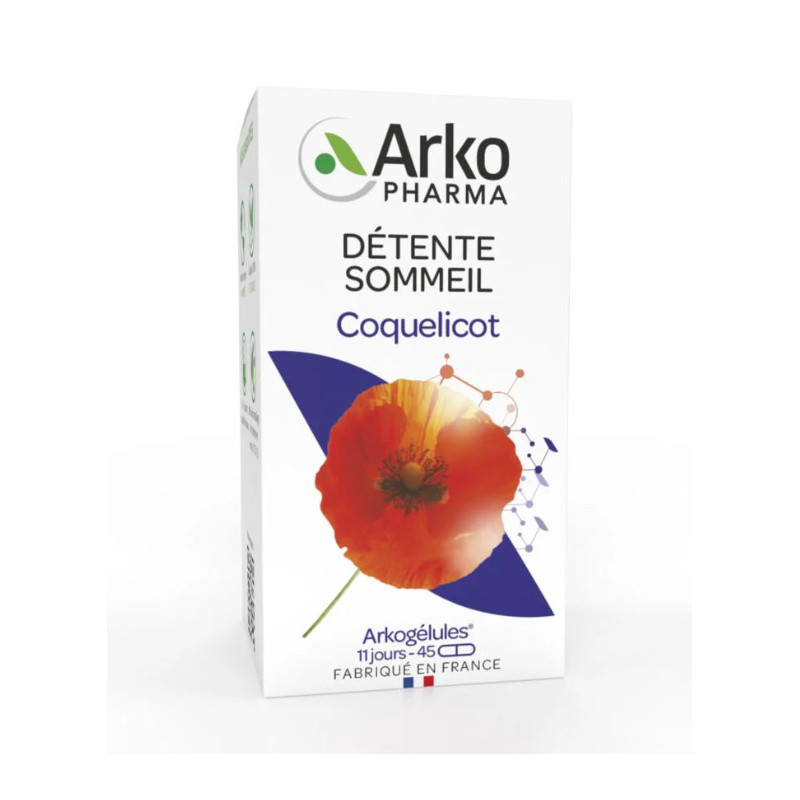 ARKOPHARMA ARKOGELULES COQUELICOT 45 gélules