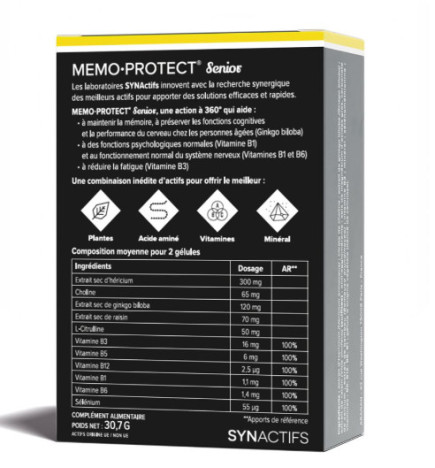 SYNACTIF MEMOPROTECT GELULE 60