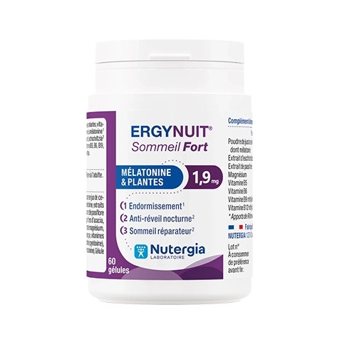 ERGYNUIT SOMMEIL FORT GELULE 60
