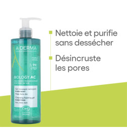 A-DERMA BIOLOGY AC GEL MOUSS 400ML