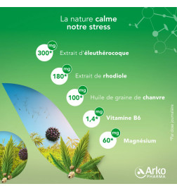 ARKORELAX CANNABIS SATIVA Boite de 30 comprimés