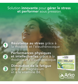 ARKORELAX CANNABIS SATIVA Boite de 30 comprimés