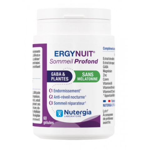 NUTERGIA ERGYNUIT SOMMEIL PROFOND 60 gélules