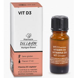 LA PHARMACIE DU LAYON Vit D3 Flacon 17 mL