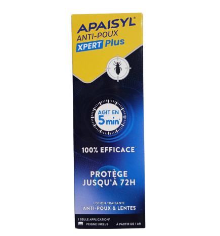 APAISYL XPERT PLUS Anti-Poux et lentes 200ML