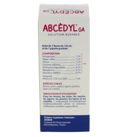 ABCEDYL GA SOL BUV 125ML