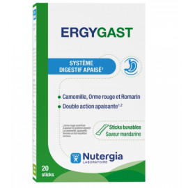 NUTERGIA ERGYGAST 20 Sticks buvables