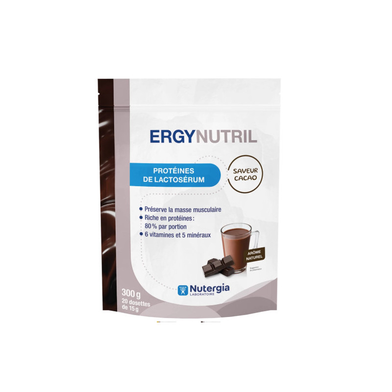 ERGYNUTRIL SAVEUR CACAO 300G