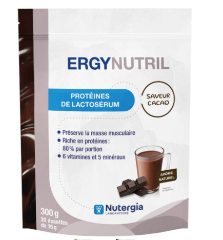 ERGYNUTRIL SAVEUR CACAO 300G