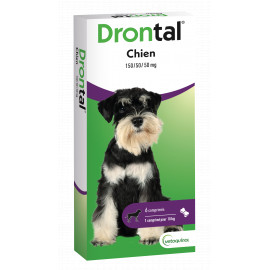 DRONTAL CHIEN 6 comprimés appétents