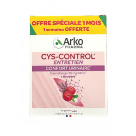 ARKOPHARMA CYS-CONTROL Entretien 60 gélules