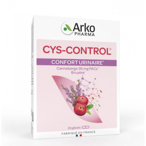 CYSCONTROL boîte de 20 gélules