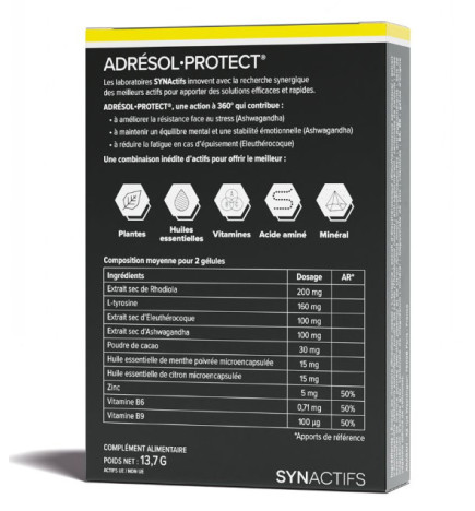 ARAGAN SYNACTIFS ADRESOLPROTECT 30 gélules