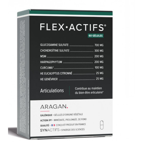 FLEXactifs SYNActifs douleurs musculaires et articulaires